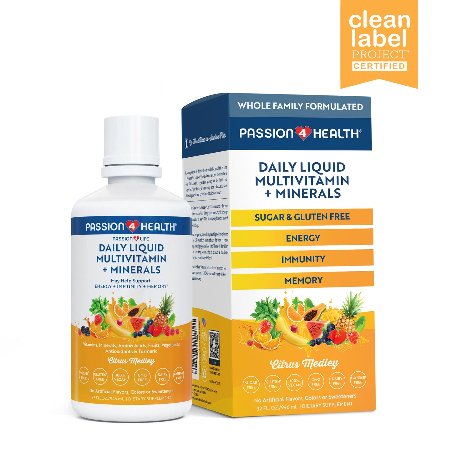 DAILY LIQUID MULTIVITAMINS + MINERALS
