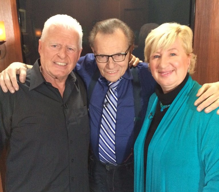 Legendary talk show host, Larry King, interviewed us about Passion 4 Life and Passion 4 K.I.D.S. What an honor!